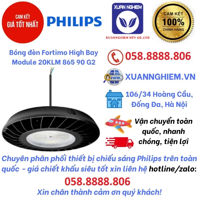 Bóng đèn Fortimo High Bay Module 20KLM 865 90 G2