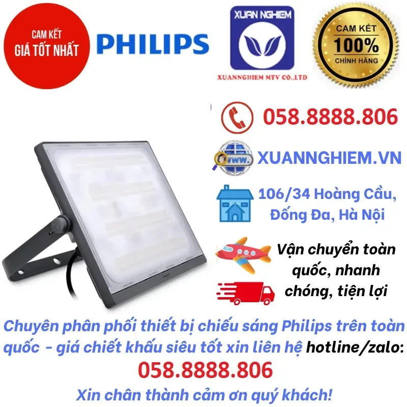 Đèn LED pha BVP176 LED220 200W CW WB GREY CE